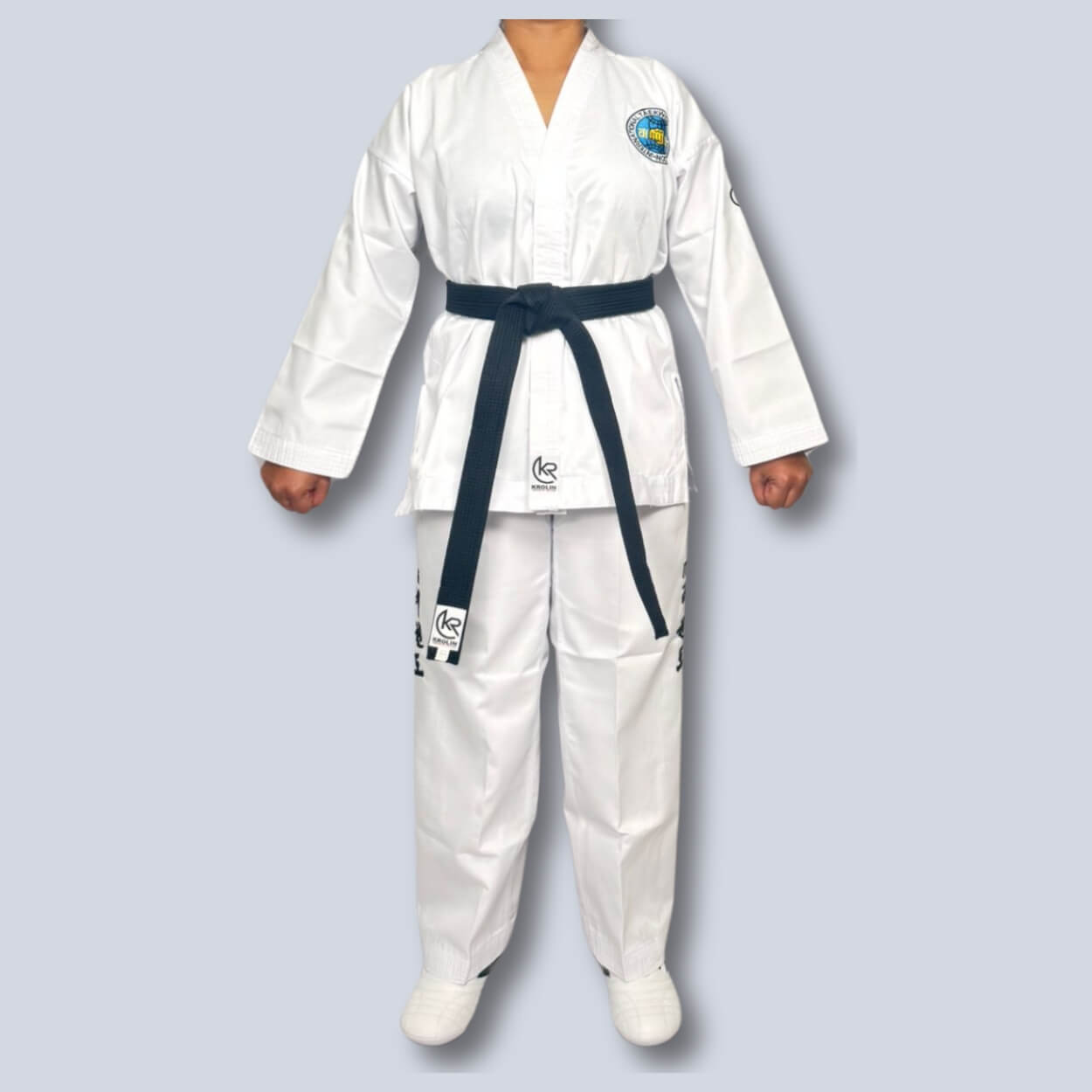 kROLIN-POWERTWILL - ITF Taekwondo Uniform– White Belt Included