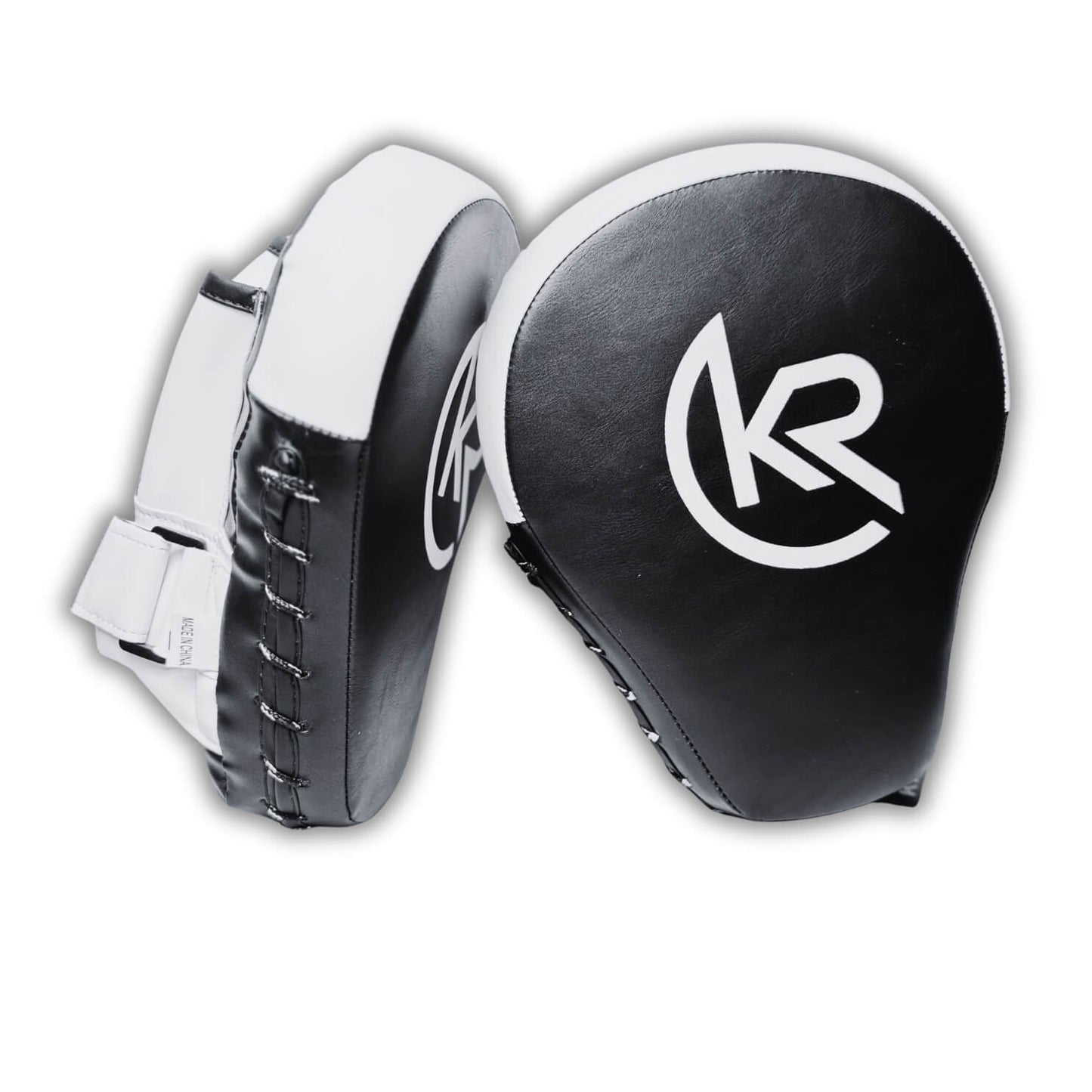 Krolin HitMitt focus pads for boxing and martial arts – curved punch mitts with wrist strap and shock-absorbing padding