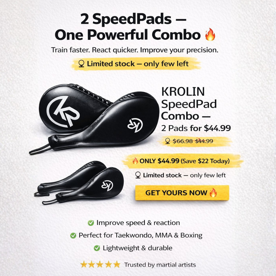 KROLIN SpeedPad Training Combo – 2 Target Pads