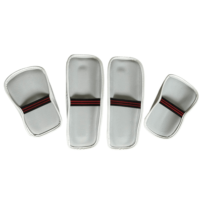 Krolin DUALSHIELD shin and arm protectors – premium martial arts gear set, ideal for Taekwondo students and competitors.