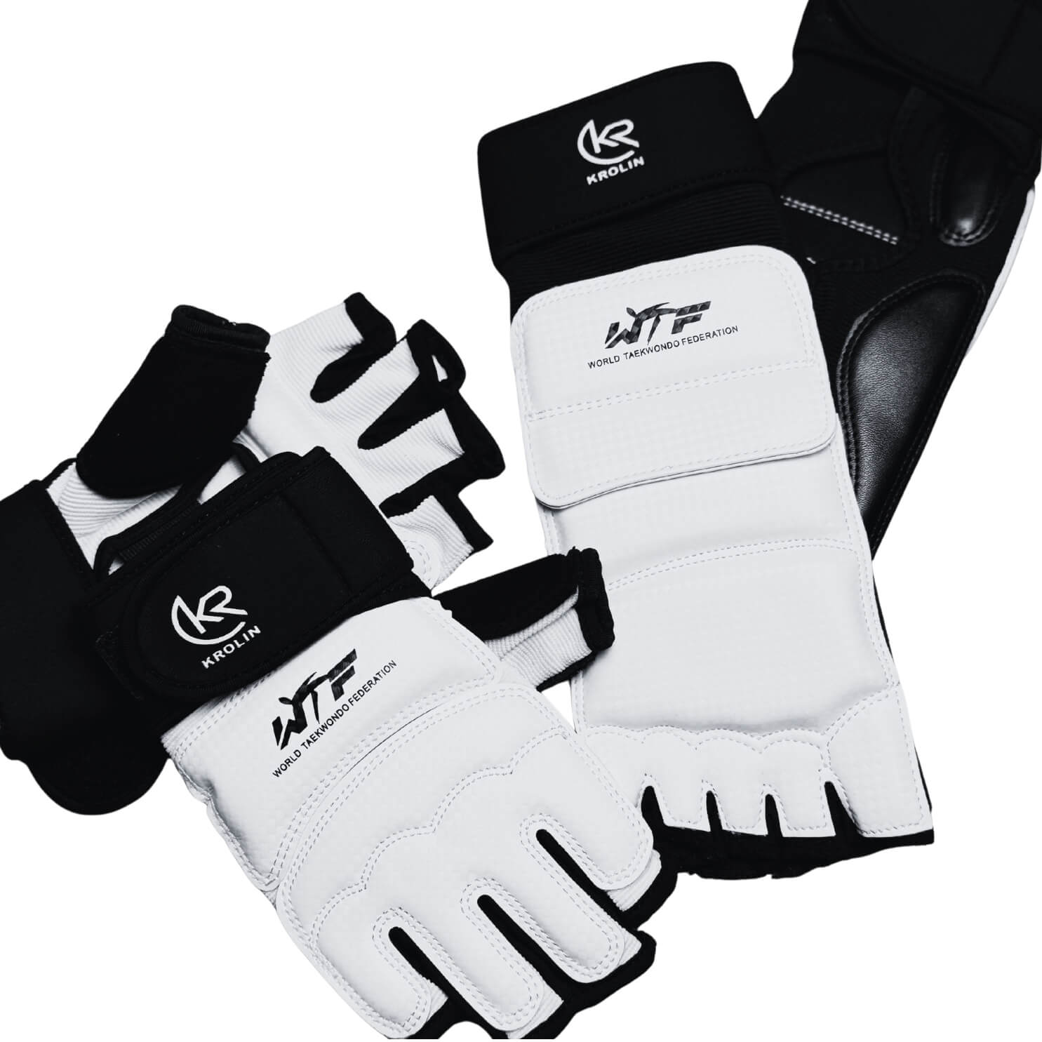 Krolin_HANDGUARD_and_FOOTGUARD_complete_martial_arts_sparring_gear_set_for_Taekwondo_featuring_hand_and_foot_protectors_with_ergonomic_padding_and_adjustable_closure_2
