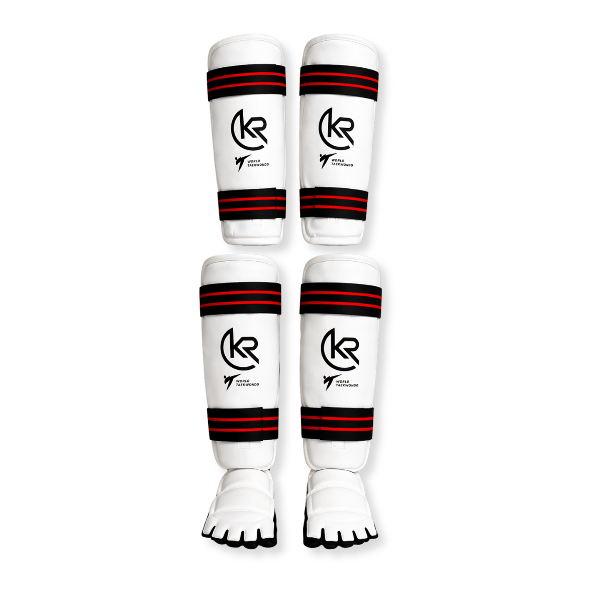 KROLIN DUALSHIELD-Taekwondo Shin & Forearm Protector Set