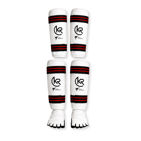 KROLIN DUALSHIELD-Taekwondo Shin & Forearm Protector Set
