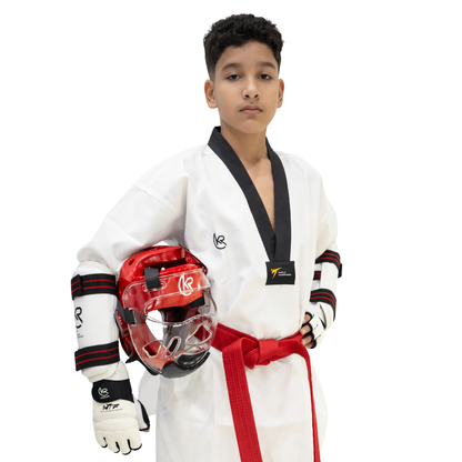 KROLIN DUALSHIELD-Taekwondo Shin & Forearm Protector Set