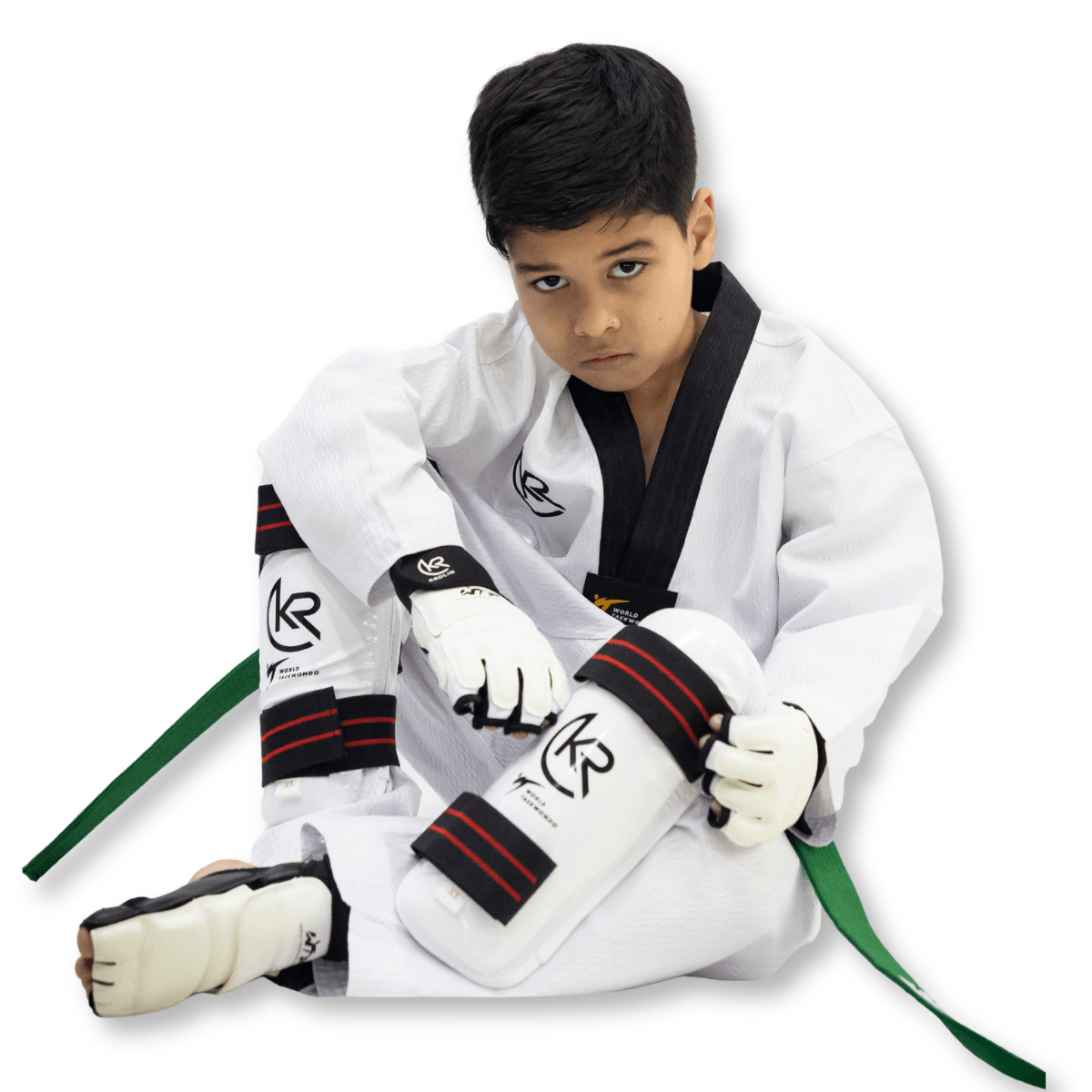 KROLIN DUALSHIELD-Taekwondo Shin & Forearm Protector Set